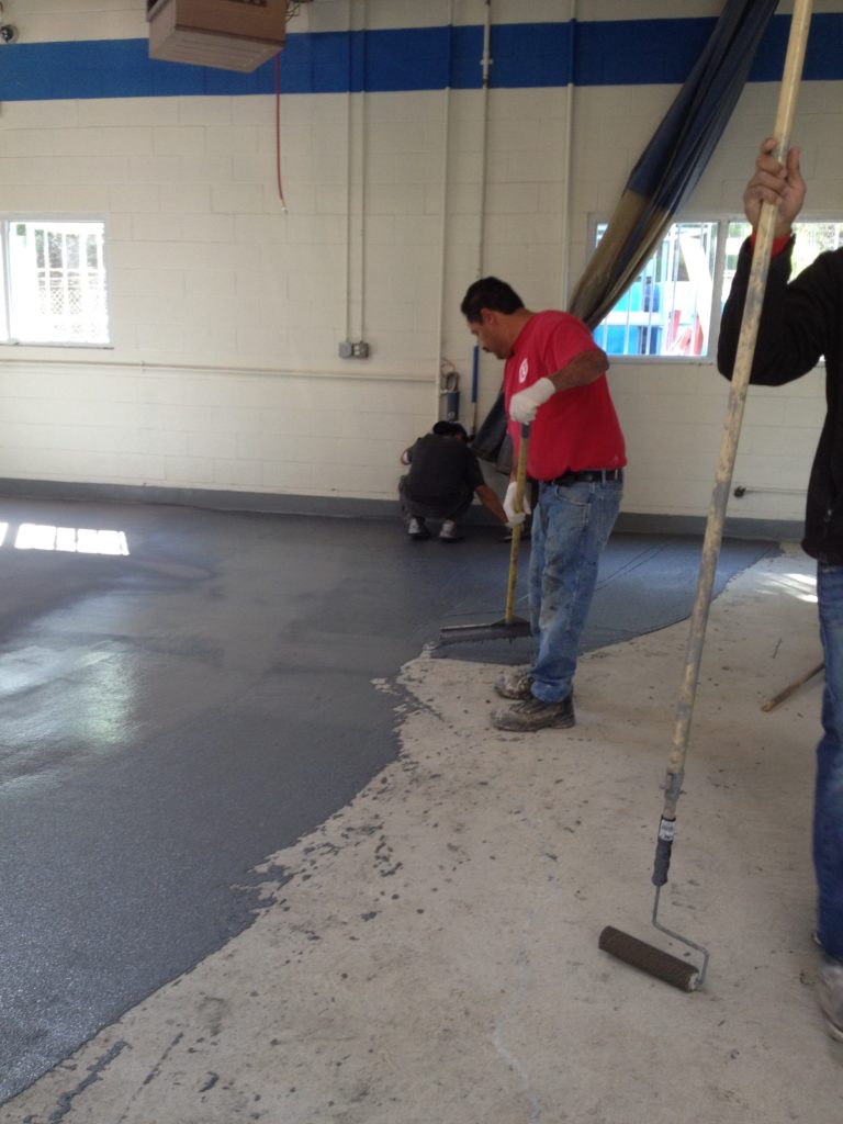 California epoxy flooring by Extreme Industrial Coatings
