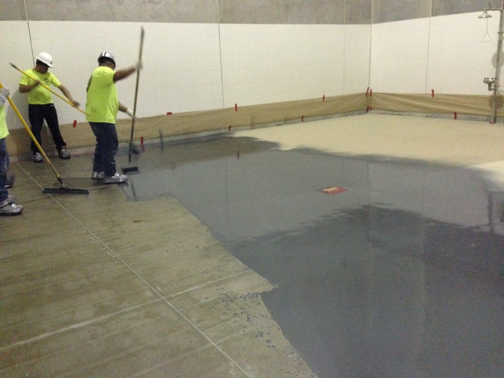 Fresno floor wall painting by Extreme Industrial Coatings