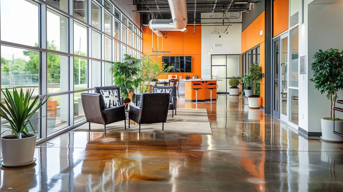Eco-friendly and Easy to Maintain - Benefits Of Industrial Concrete Flooring