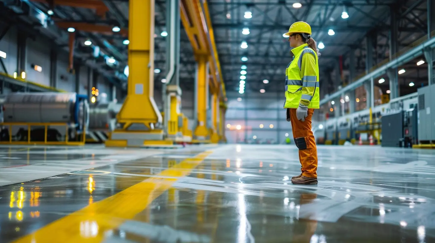 Improved Safety and Protection - Benefits Of Industrial Concrete Flooring