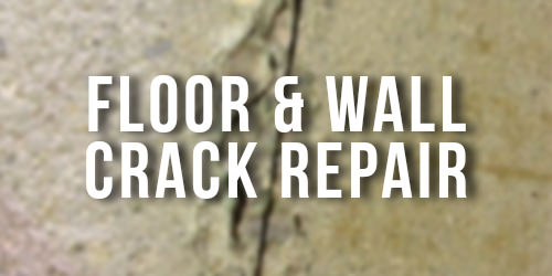 Fresno floor wall crack repair