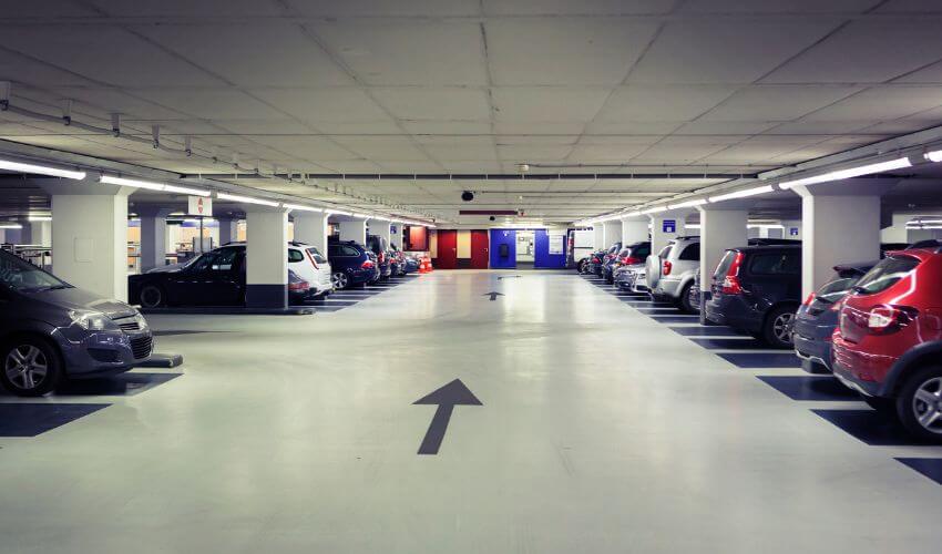 Multi-story car parks and garages - Industrial Concrete Flooring California