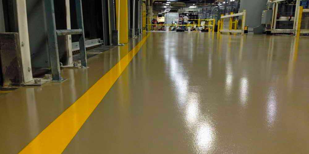 Floor Coating With Urethane Cement