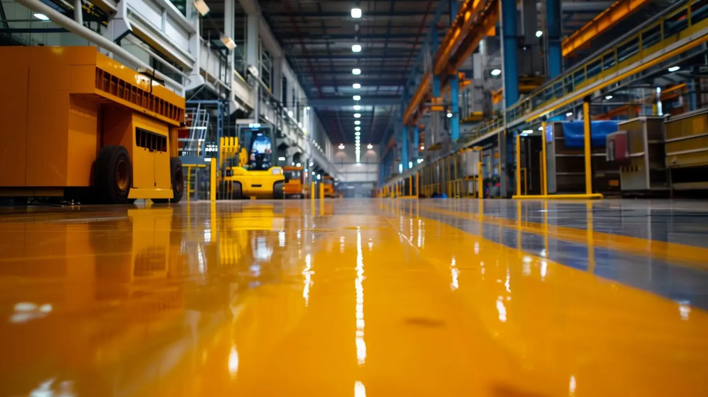 Why Epoxy Flooring is the Ideal Choice for Industrial Spaces
